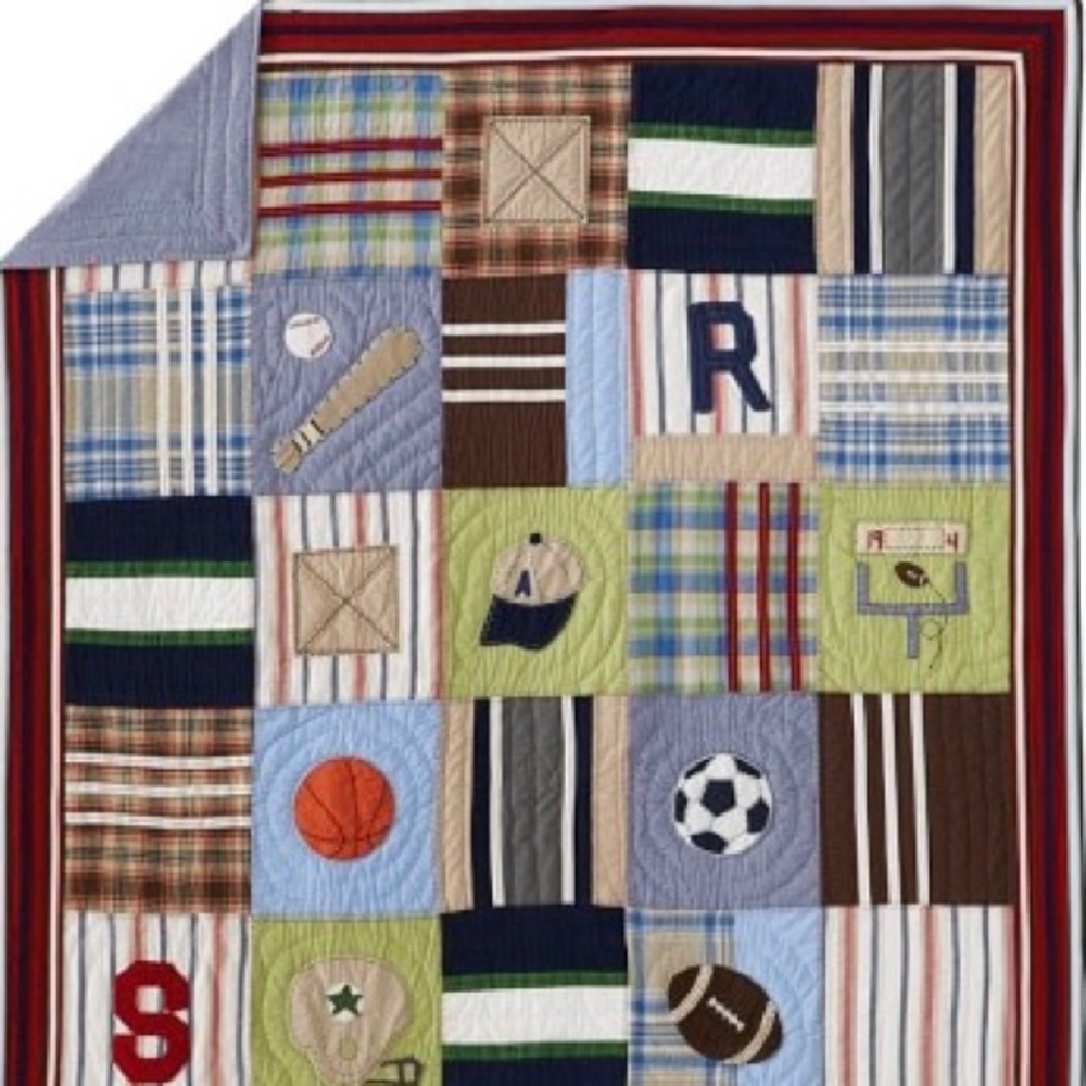 Pottery Barn Quilt Full/Queen & 2 pillows